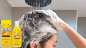 eelhoe Sulfur Shampoo 227g Anti Dandruff Oil Control Scalp Treatment Hair Care Repair Sulfur Shampoo For Men Women