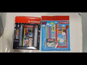 STABILO Stationery Set / Stationery Gift Set Birthday / Back to School Pencil Set / Swans Arty Color Pencil
