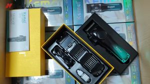 KEMEI KM-2279 Electric Hair Clipper USB Rechargeable Hair Trimmer Professional Hair Salon Razor LCD Display Cutting Machine