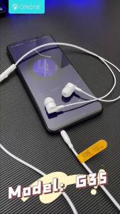 Handfree Quality In Ear 3.5mm Wired Earphones For IPhone Android With Built-in Remote To Control Music Call Volume