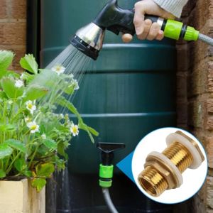 1เซ็ต1/2นิ้วเกลียวใน3/4นิ้วเกลียวนอกทองเหลืองถังน้ำข้อต่อล็อคเร็วสำหรับงานหนักกับปะเก็นซิลิโคนเข้ากันได้กับท่อน้ำถังฝนและถัง Ibc เหมาะสำหรับสวนระบบส่งน้ำ