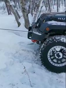 LEISPORT รอกไฟฟ้า 12V รอกสลิงไฟฟ้า เครื่องกว้านไฟฟ้ารถยนต์ กว้านสลิงไฟฟ้า car electric winch 12v แรงดึงสูงสุด1815kg 2000/3000/4000 lbs แรงฉุดที่แข็งแกร่ง ใช้งานหลากหลาย