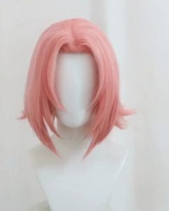 วิกผม ผมปลอม วิกชมพู cosplay wig คอลเพลย์ ซากุระ อนิเมะ anime wig ส่งด่วนทุกวัน