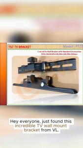(SG READY STOCK) Tilt TV Wall Mount Bracket HT001