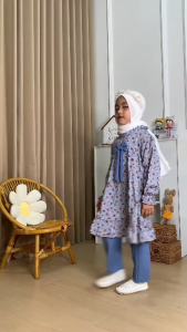 Syifa set celana anak perempuan size 4-10 th