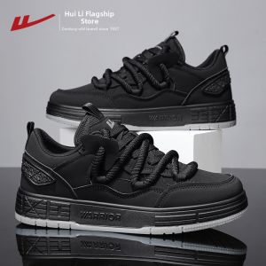 Warrior | Black Waterproof Versatile Wide Design Mens Flat Shoes