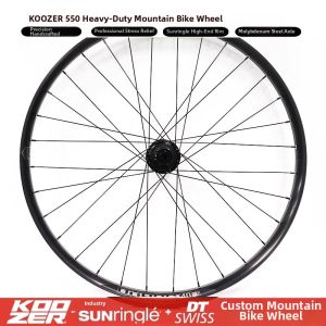 KOOZER | Heavy Duty Durable MTB Wheelset 20 inch 110mm Width 15mm Boost Through-Axle