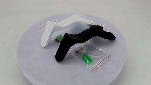 AOMOTOX MOTORCYCLE HELMET HOLDER WALL MOUNT MOTO-327 HEAVY DUTY HDPE PLASTIC UNIVERSAL SPEEDMOTO