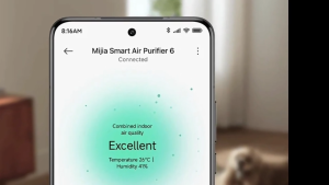 2025 NEW Xiaomi Mijia Smart Air Purifier 6 TH เครื่องฟอกอากาศ เซ็นเซอร์ตรวจจับฝุ่นละออง | การฆ่าเชื้อด้วยรังสี UVC | จอแสดงผลสี LCD