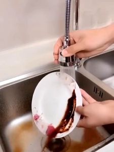 Đầu vòi tăng áp cho vòi rửa bát Inox xoay 360 nhiều chế độ điều chỉnh