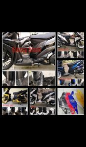 MIO I 125 / YAMAHA MIO I / MIO 125 ALLOY POWDER COATED FOOTBOARD MATTING / 125 I MIO / M3 / MIO MATTING/ MIO FOOTBOARD / MIO I 125 ACCESSORIES