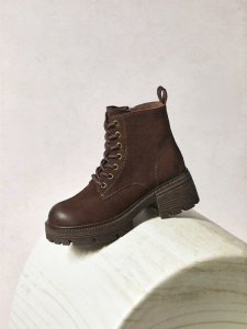 Belle | Retro Thick-sole Height-increasing Warm Fur Lined Boots