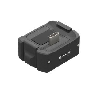PULUZ Type-C Charging Dock Base For DJI OSMO Pocket 3 Desktop Stand Aluminum Alloy Bracket with 1/4 Screw Hole Accessories