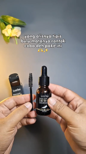 Eyelash Growth Castor Oil Serum Penebal Bulu Mata dan Alis Alami Dengan Cepat VP087