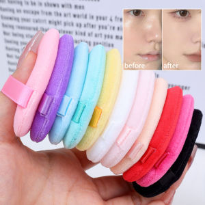 5/15ชิ้นพัฟเครื่องสำอางรูปหัวใจสีสันสดใสผงแห้งหลวมพัฟแต่งหน้าใช้ซ้ำได้อุปกรณ์ความงามใบหน้าฟองน้ำเนื้อนุ่ม