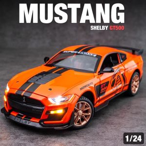 Ford Mustang Viper GT Alloy Car Model 1:24 American Muscle Simulation Toy Car