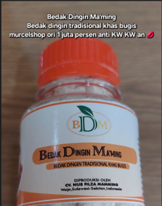 Bedak Dingin Maming Bedak Dingin Tradisional Khas Bugis murcelshop ori 1 juta persen anti KW KW an