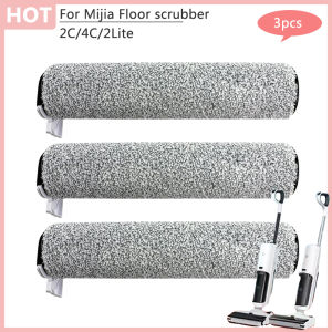 For xiaomi mijia 2C 4C Replaceable Parts Main Brush Floor Washing Machine 2Lite Floor Scrubber Roller Brush Vacuum cleaner