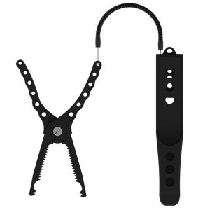 Saltwater and Freshwater Fishing Pliers with Sharp Blades Adjustable Tackle Tool for Anglers