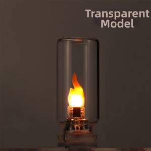 Simulated Flame Night Light USB Candle Effect