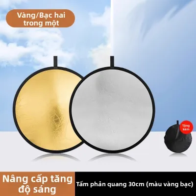 Bảng Chiếu Sáng 2-trong-1 cho Nhiếp Ảnh 60cm