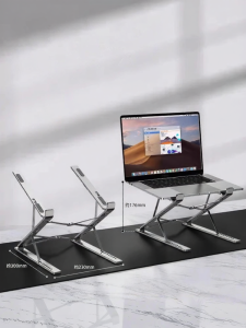 Piple | Adjustable Laptop Stand with Heat Dissipation and Neck Support for iPads and Tablets