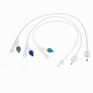 Tierarzt 6Fr/8Fr/10Fr Silicone Two-Way Foley Catheter with Balloon for Cat Dog with Guide Wire