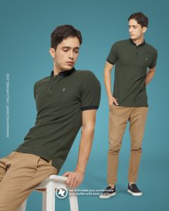premium Polo shirt different collar body fit for Men / kaos polo pria lengan pendek