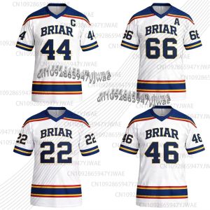 Hot Toys | Men T-SHRIT Off Campus Briar University Jersey Graham 44 22 DI LAURENTIS 66 Tucker46 T-shirt V-neck Short Sleeve Tees 3D Print