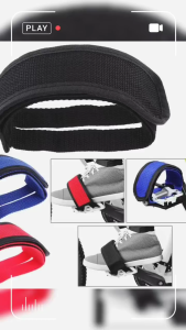 1 pair Bicycle Bike Cycling Pedal Bands Feet Binding Straps for Fixed Gear Excelsior Bicycle Bike Cycling Pedal Bands Feet Binding Straps