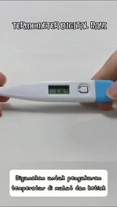 Thermometer Digital Alat Pengukur Suhu Badan Tubuh Bayi Anak