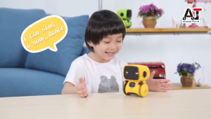 Robot Toys for Boys and Girls Voice Control and Touch Sensor Interactive Smart Talking Robots Intelligent Partner and Teacher with Singing Dancing Repeating Toy Gifts for Kids Age 3 and Up