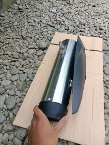 Knalpot ROB1 full stanlist vario160 new nmax 155 aerox 155 lexi vario beat dengan suara yang empuk ngebass dan tidak membuat bising dan yang pasti nya membuat motor lebih bertenaga pasti nya