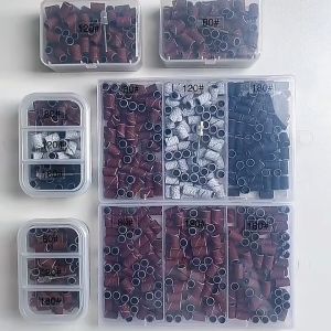 210Pcs Mata Gerinda Amplas 80 120 180 Refill Amplas Ring untuk Mini Grinder Kertas Pasir Gosok Bulat Drum