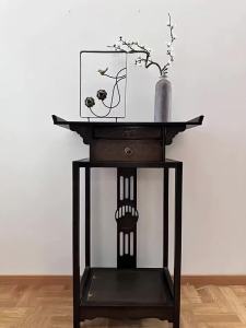 Shrine Cabinet Console Table Buddha Table Altar Console Table Prayer Table Buddna Shrine Cabinet Household Incense Burner Table Non-Solid Wood Altar Altar 神台桌