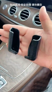 Universal Self-Adhesive Car Mobile Phone Holder Car Dashboard Center Console Navigation Stand Adjustable Width Portable Adhesive Holder Car Accessories