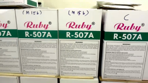 Gas Lạnh R507A Ruby 11.3KG – Môi Chất Làm Lạnh Cho Kho Lạnh Tủ Đông Hiệu Suất Ổn Định