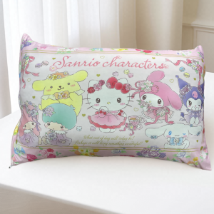 Ultra Soft Cool Feeling Frog Pattern Pillowcase Durable Single Person Bedding Ice Silk Fabric Comfortable Quality Made in China