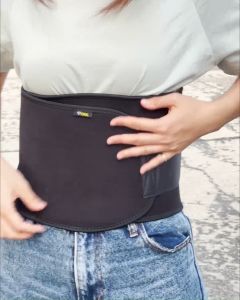 OML Welly-I ผ้ารัดหน้าท้อง เบิร์นเหงื่อ & เก็บพุง ใส่เสื้อแล้วดูดี เสริมยางนีโอพรีน รับประกันสินค้า สายรัดหน้าท้อง