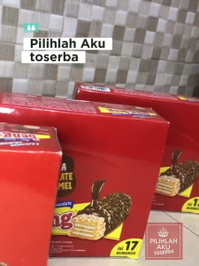 Beng-Beng Regular - Beng-Beng Coklat - (1 PAKET ISI 3 BOX ) - 1 BOX isi 17 Pcs