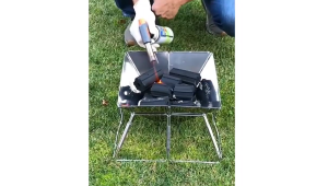 Charcoal Grill Stainless Steel Barbeque Grill Portable Camping Grill For Backpacking Hiking Travel Picnic Bbq Grill