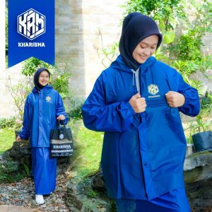 JAS HUJAN SETELAN ROK/MANTEL ROK/MANTOL WANITA