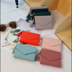 D11 / DOMPET LIPAT WANITA RUMBAI DOMPET CEWEK MULTIFUNGI MURAH TREND IMPORT JAKARTA / COD