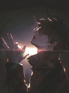 Bandai | DIY Jujutsu Kaisen Nhân Vật Anime Cắt Dán Tranh Gắn Đá Bộ Full Dán Khu Vực Vuông/Hình Tròn Kim Cương Phòng Khách Trang Trí Treo Tường Quà Tặng