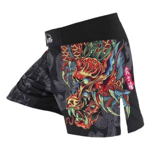 MMA Shorts Men Boxing Shorts Sublimated Kickboxing Fight Shorts Mixed Martial Arts MMA Clothing Gym BJJ Jiujitsu Grappling Pants
