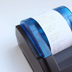 Printer Bluetooth Kasir Sharkpos PBT2058 XS PPOB Thermal 58mm RJ11 C58BT Printer Struk Kasir PPOB