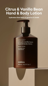 Citrus & Vanilla Bean Hand & Body Lotion 480ml