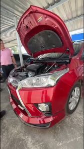 โช้คค้ำฝากระโปรง หน้า New Toyota Vios Yaris  2014-ปัจจุบัน (โตโยต้า วีออส ยารีส เอทีฟ) Ativ ใส่ได้ ติดตั้เองได้ OEM รับประกัน 1 ปี