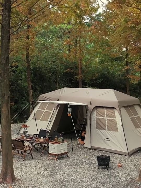 Naturehike Village 17 Automatic Tent 2-Door Aluminium Pole Tent