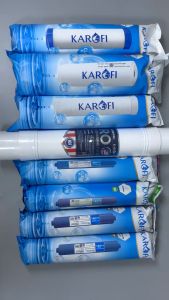 Combo 8 Lõi Lọc Nước KAROFI Cho Model Máy O-D138 (Tặng 1 Cút T Nối Nhanh Và 1 Mét Dây 6mm)